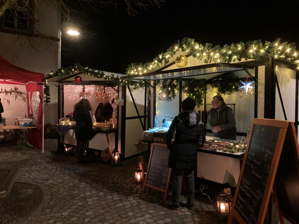 Der Weihnachtsmarkt im Hofgut Habitzheim ist ganz besonders