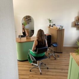 Training im Salon von Jana